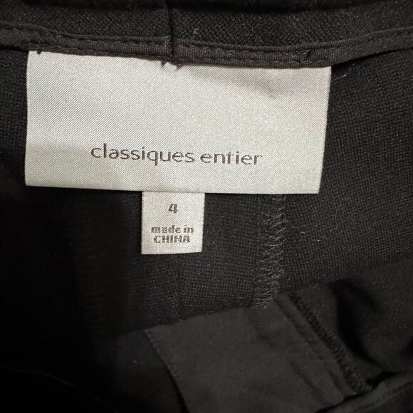 Classiques Entier black lamb leather pant size 4 - Picture 6 of 7